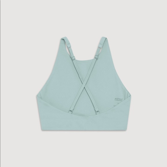 NWT Girlfriend Collective Topanga Bra Pond - Picture 6 of 6